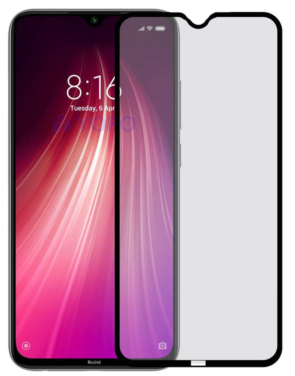 YOFO Combo for Mi Redmi Note 8 Transparent Back Cover + Matte Screen Guard with Free OTG Adapter