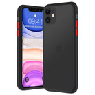 YOFO Matte Finish Smoke Back Cover for Apple iPhone 11 (6.1)-BLACK