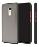 YOFO Matte Finish Smoke Back Cover with Full Camera Lens Protection for Mi Redmi Note 4