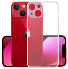 YOFO Back Cover for Apple iPhone 13 (6.1) (Flexible|Silicone|Transparent|Camera Protection|DustPlug)
