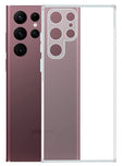 YOFO Back Cover for Samsung Galaxy S22 Ultra (5G) (Flexible|Silicone|Transparent|Dust Plug|Camera Protection) (SALE)
