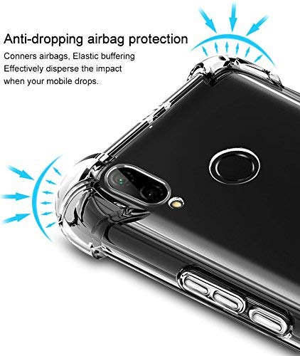 YOFO Silicone Back Cover for Xiaomi MI A2 -Transparent