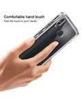 YOFO Shockproof Back Cover for Honor 8X (Transparent)