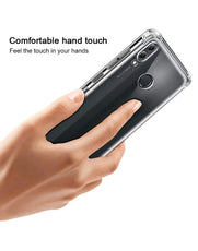 YOFO Shockproof Back Cover for Honor 8X (Transparent)