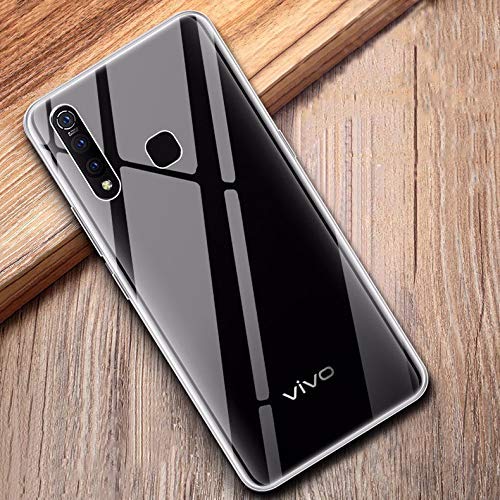 YOFO Transparent Protective Soft Flexible Back Cover For Vivo Z1 Pro/Z5X (Transparent)