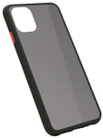 YOFO Matte Finish Smoke Back Cover for Apple iPhone 12 Mini (5.4)-Black