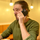 YOFO Matte Finish Smoke Back Cover for Apple iPhone 11 (6.1)-Blue