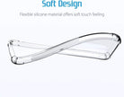 YOFO Silicon Full Protection Back Cover for Nokia 6.2 (Transparent)