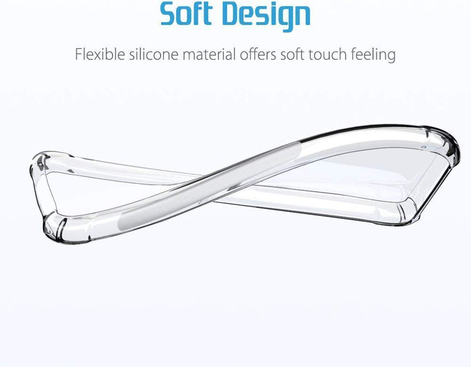 YOFO Silicon Full Protection Back Cover for Nokia 7.2 (Transparent)