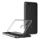 YOFO Combo for Mi A1 Transparent Back Cover + Matte Screen Guard with Free OTG Adapter