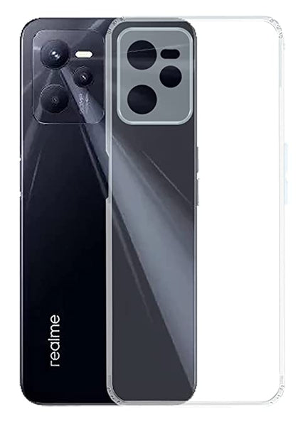 TingYR Cover per Realme C35, Ottima Cover Antiurto TPU Flessibile, Custodia Case per Realme C35 Smartphone.(Grigio