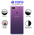 YOFO Back Cover for Oppo A12 (Flexible|Silicone|Transparent |Shockproof)