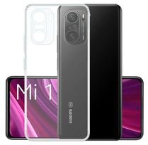 YOFO Back Cover for Mi 11X (Flexible|Silicone|Transparent|Camera Protection|DustPlug)