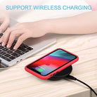 YOFO Matte Finish Smoke Back Cover for Apple iPhone 11 (6.1)-Red