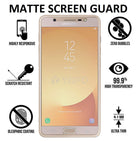 YOFO Combo for Samsung J7 Max Transparent Back Cover + Matte Screen Guard with Free OTG Adapter
