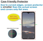 YOFO Combo for Nokia 7.2 Transparent Back Cover + Matte Screen Guad with Free OTG Adapter