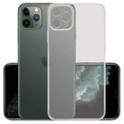 YOFO Back Cover for iPhone 11Pro (5.8) (Transparent) with Dust Plug & Camera Protection