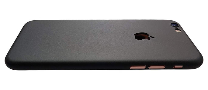 YOFO  Ultra Thin Logo Cut Paper Back Cover Case for iPhone 6/6S (Black)