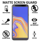 YOFO Combo for Samsung J4 Plus Transparent Back Cover + Matte Screen Guard with Free OTG Adapter
