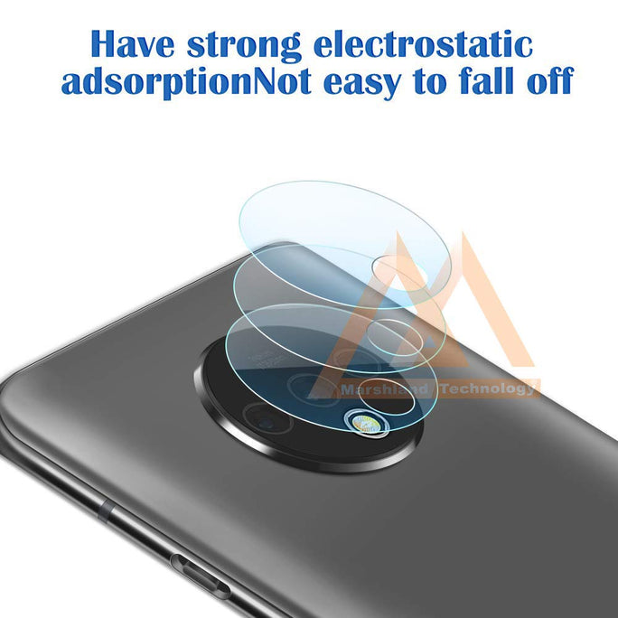 YOFO Anti Scratch Camera Lens Screen Protector 9H Camera Nano Glass for One Plus 7T (Transparent)