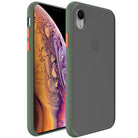YOFO Matte Finish Smoke Back Cover for Apple iPhone XR-Green