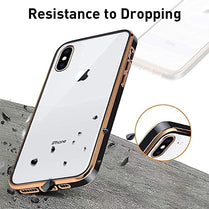 YOFO Chrome case for iPhone X & iPhone Xs | Black TPU Case | Chrome case | Electroplating case Cover -(Black)