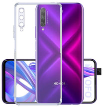 YOFO Silicon Transparent Back Cover for Honor 9X Pro - Camera Protection with Anti Dust Plug