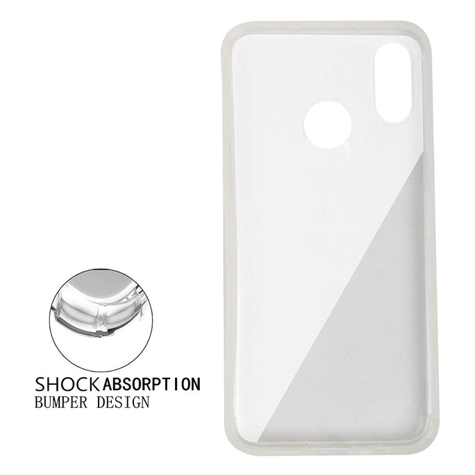 YOFO Rubber Shockproof Soft Transparent Back Cover for REALME 3 Pro - All Sides Protection Case