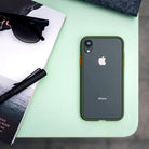 YOFO Matte Finish Smoke Back Cover for Apple iPhone XR-Green
