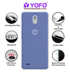 YOFO Back Cover for Jio Phone Next (4G) (Flexible|Silicone|Transparent|Dust Plug|Camera Protection)…