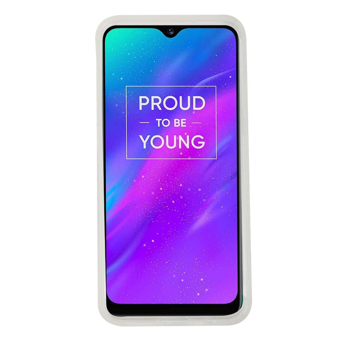 YOFO Rubber Shockproof Soft Transparent Back Cover for REALME 3 Pro - All Sides Protection Case