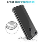 YOFO Shockproof Soft Transparent Back Cover for Honor 9 Lite - (Transparent)