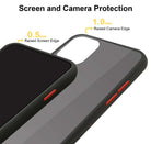 YOFO Matte Finish Smoke Back Cover for Apple iPhone 12 Mini (5.4)-Black