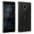 Yofo Transparent Soft Rubber Back Cover for Nokia 6 (Transparent)