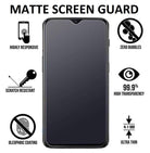YOFO Combo for Mi Redmi 8A DUAL Transparent Back Cover + Matte Screen Guard with Free OTG Adapter