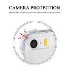 YOFO Back Cover for Apple iPhone 4 / 4s (Flexible|Silicone|Transparent|Shockproof|Camera Protection)