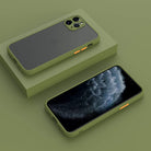 YOFO Matte Finish Smoke Back Cover for Apple iPhone 12Pro Max (6.7)