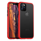 YOFO Matte Finish Smoke Back Cover for Apple iPhone 11Pro Max (6.5)-Red