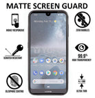 YOFO Combo for Nokia 4.2 Transparent Back Cover + Matte Screen Guad with Free OTG Adapter