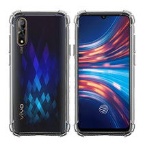YOFO Shockproof Transparent Back Cover for VIVO S1 - (Transparent) Full Protection Case