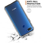 YOFO Combo for Realme C1 Transparent Back Cover + Matte Screen Guard with Free OTG Adapter