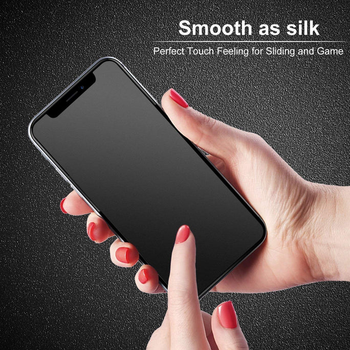 YOFO Anti Glare Matte Finish Anti-Fingerprint Matte Glass Screen Protector for Apple iPhone XR