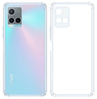 YOFO Back Cover for Vivo Y33s / Y21 (2021) (Flexible|Silicone|Transparent|Shockproof|Camera Protection)