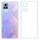 YOFO Back Cover for Vivo Y73 (2021) (Flexible|Silicone|Transparent|Shockproof|Camera Protection)