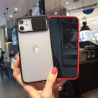 YOFO Camera Shutter Back Cover For iPhone 12 mini (5.4) With Free Mobile Stand