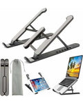 YOFO P1 High Quality Multi-Position Foldable Notebook Bracket Laptop (PC) Stand (Assorted Color)