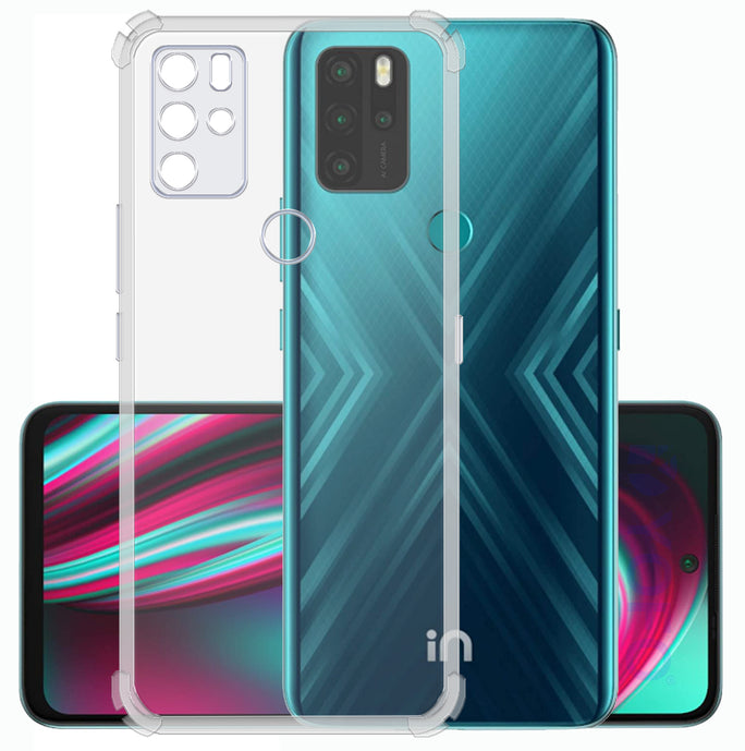 YOFO Rubber Back Cover Case for Micromax in Note 1 (Color: Smoke) with Bumper Corner