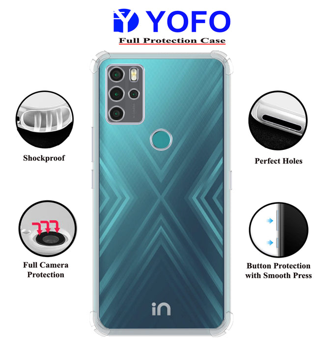 YOFO Rubber Back Cover Case for Micromax in Note 1 (Color: Smoke) with Bumper Corner