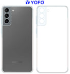 YOFO Silicon Transparent Back Cover for Samsung Galaxy S30 Pro / S30 Plus / S21 Plus - Camera Protection with Anti Dust Plug
