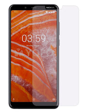 YOFO Anti Glare Matte Finish Anti-Fingerprint 9H Hammer Glass Screen Protector for Nokia 3.1 Plus
